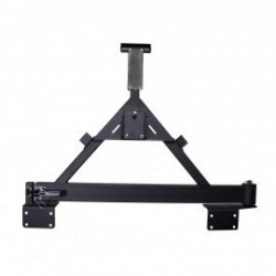 Tire Carrier, XHD Rear Bumper Jeep Wrangler JK
