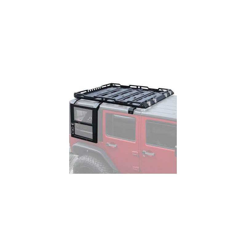 Suporte tejadilho com escada OFD Jeep Suporte tejadilho com escada OFD Jeep