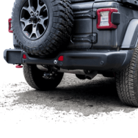 Parachoques traseiro de alumínio OFD Jeep Wrangler