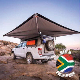 Toldo do lado esquerdo Alu-cab