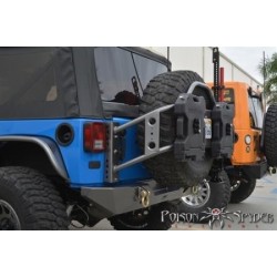 Body Mounted Tire Carrier POISON SPYDER - Jeep Wrangler JK