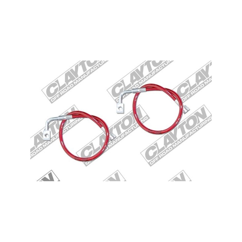 Front, extended Brake Lines CLAYTON OFF ROAD - Jeep Wrangler JK Front, extended Brake Lines CLAYTON OFF ROAD - Jeep Wrangler JK