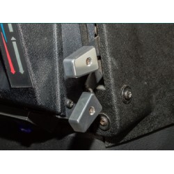 Defender Heater Control Knobs - Silver