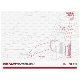 NEW DEFENDER 2019+ BRAVO SNORKEL