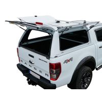 HARDTOP EM FIBRA DE VIDRO COM PORTAS LATERAIS ( CABINE DUPLA) -  ALPHA