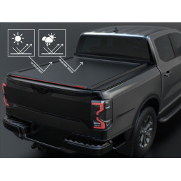 ROLLER BLIND FOR WILDTRAK FIBERGLASS ARCH (EXTRA CAB) - TESSERA "SE SERIES"
