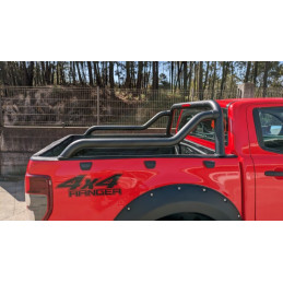 BLACK SRB ROLL BAR WITH THIRD BRAKE LIGH