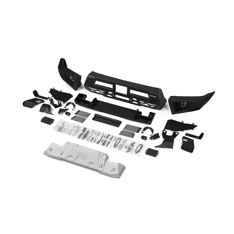ALUMINUM BUMPER WITH LED LIGHTS - RIVAL ALUMINUM BUMPER WITH LED LIGHTS - RIVAL