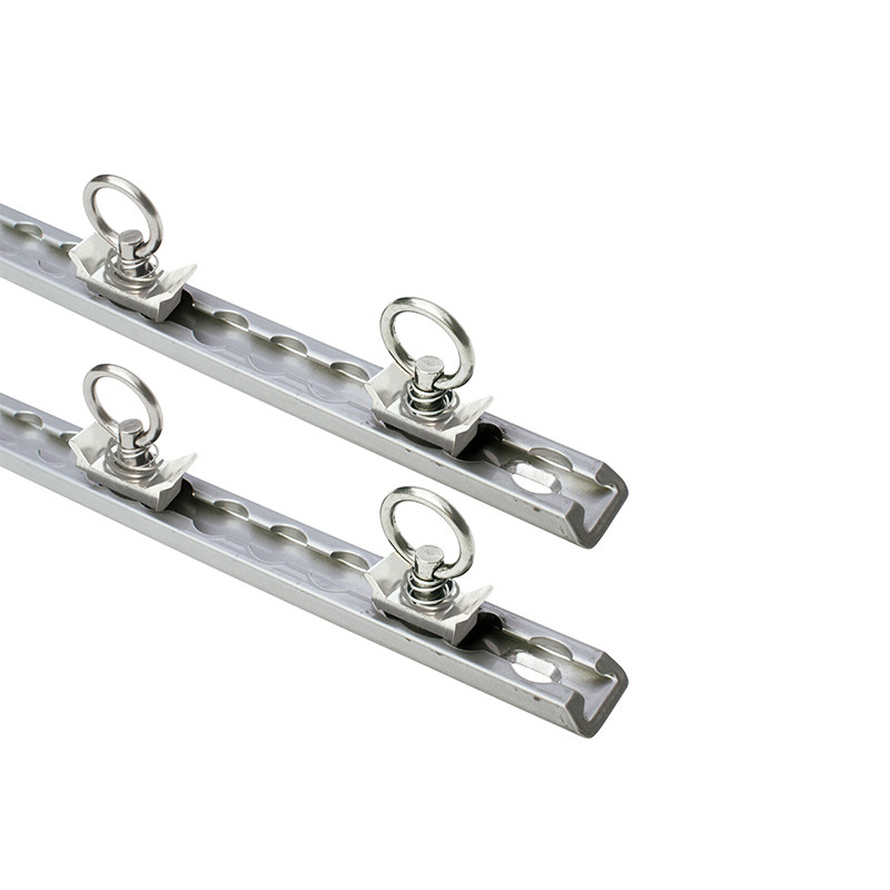 2 CORE TRAX 1092MM CARGO RAILS WITH 4 HOOKS - DECKED 2 CORE TRAX 1092MM CARGO RAILS WITH 4 HOOKS - DECKED