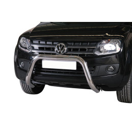 CENTRAL STAINLESS STEEL BUMPER Ø76MM WITHOUT CROSSBAR. CE APPROVED (HIGH-LINE; COMPATIBLE WITH 2.0 AND 3.0 V6 ENGINES)