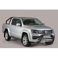 CENTRAL STAINLESS STEEL BUMPER Ø76MM WITHOUT CROSSBAR. CE APPROVED (HIGH-LINE; COMPATIBLE WITH 2.0 AND 3.0 V6 ENGINES)