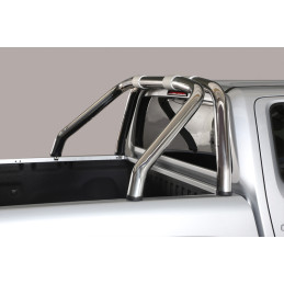 STAINLESS STEEL ROLL BAR, Ø76MM, WITHOUT SIDE CROSSBAR (COMPATIBLE WITH 3RD BRAKE LIGHT AND V6). RLD TYPE