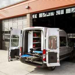 GAVETAS DE ARMAZENAMENTO - DECKED CARGO VAN