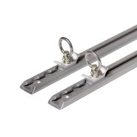 CONJUNTO DE 2 RAILS DE CARGA DE 1473MM COM 4 GANCHOS