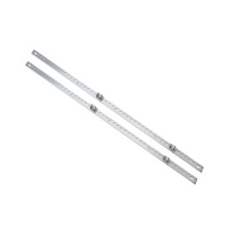 CONJUNTO DE 2 RAILS DE CARGA DE 1473MM COM 4 GANCHOS