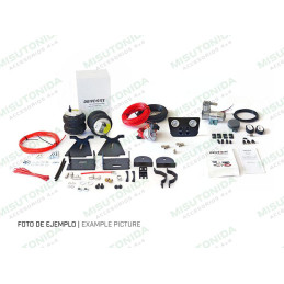 KIT COMPLETO DE SUSPENSÃO SEMI-PNEUMÁTICA TRAÇÃO DIANTEIRA (MONTAGEM EXTERNA; RODA SIMPLES) - DRIVE-RITE