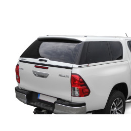 FIBERGLASS HARDTOP WITH WINDOWS, PRIMER (DOUBLE CAB) - ALPHA TYPE E+