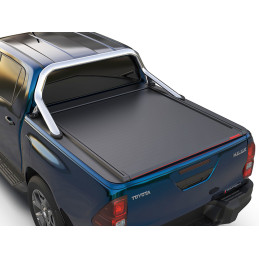 RETRACTABLE BLIND FOR ROLL BAR AND OEM BEDLINER (DOUBLE CAB) - TESSERA ROLL+
