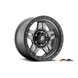 17X8.50 ET6 (6X139.7 B108) GD - MATTE GUN WHEEL - FUEL ANZA