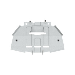GEARBOX PROTECTION IN 6MM STAMPED ALUMINUM-SHERIFF