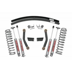 3" Rough Country Lift Kit Pro Suspension - Jeep Cherokee XJ