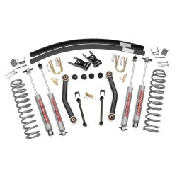 4,5" Rough Country Lift Kit Basic suspension - Jeep Cherokee XJ