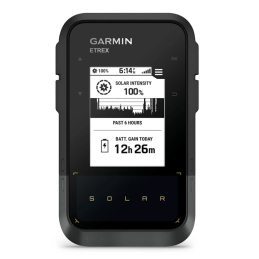 GPS PORTÁTIL ETREX SOLAR 010-02782-00