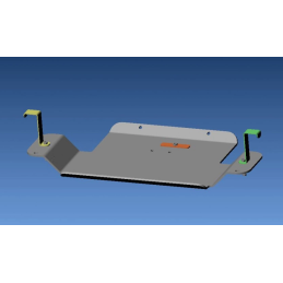 N4 - 8MM ALUMINIUM UNDERBODY PROTECTION FOR TRANSFER CASE