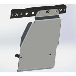 N4 - LOWER TRANSFER CASE PROTECTION IN 8MM ALUMINIUM