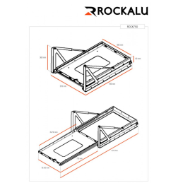ROCKALU SLIDING/TILTING DRAWER FOR REFRIGERATOR (750X430MM)