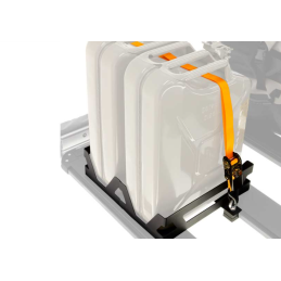 DUAL VERTICAL JERRYCAN HOLDERS