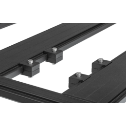 BASE RACK ALUMINIUM BLOCKS WITH SCREW, 4 UNITS
