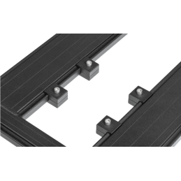 BASE RACK ALUMINIUM BLOCKS WITH SCREW, 4 UNITS