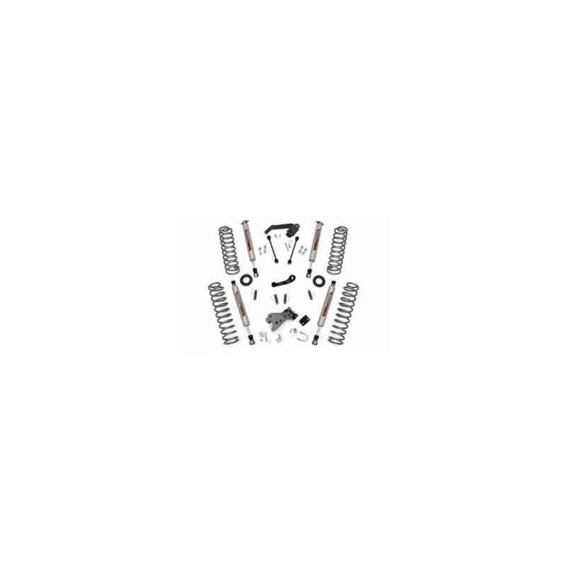 4" Rough Country Lift Kit - Jeep Wrangler JK 4 door 4" Rough Country Lift Kit - Jeep Wrangler JK 4 door