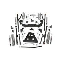 4" Rough Country Long Arm Lift Kit suspension - Jeep Wrangler JK 4 door