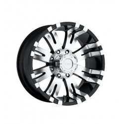 Alloy wheel 9x17" 5x127 ET -6 - ProComp Model 8101 Gloss Black - Jeep Wrangler JK
