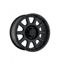 Alloy Wheel 9x17" 5x127 ET -6 - Pro Comp Model 7032 Satin Black - Jeep Wrangler JK