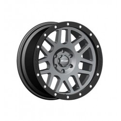 Alloy Wheel 9x17" 5x127 ET -6 - ProComp Model 2640 Gray & Black - Jeep Wrangler JK