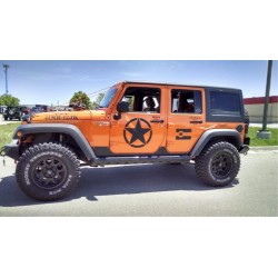 Alloy Wheel 9x17" 5x127 ET -6 XD Series Model 122 Black - Jeep Wrangler JK