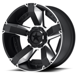 Alloy Wheel 9x18" 5x127/5x139,7 ET10 XD 811 Rockstar II Black/Silver - Jeep Wrangler JK
