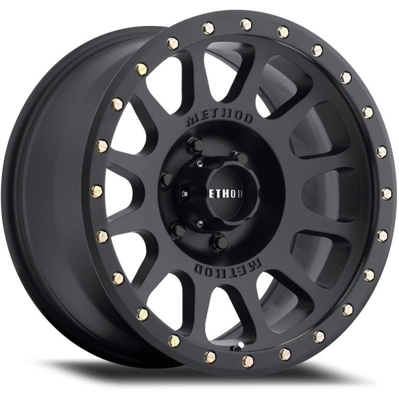Alloy Wheel 8.5x17" 5x127 ET 0 NV 305 Matte Black Method - Jeep Wrangler JK Alloy Wheel 8.5x17" 5x127 ET 0 NV 305 Matte Black Method - Jeep Wrangler JK
