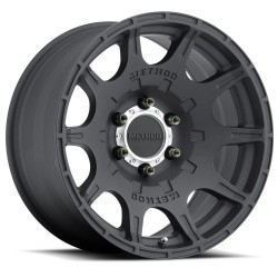 Alloy Wheel 8.5x17" 5x127 ET 0 308 Matte Black Finish Method - Jeep Wrangler JK