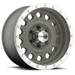 Alloy Wheel 8.5x17" 5x127 ET 0 307 Magnesium Grey Machined Finish Method - Jeep Wrangler JK
