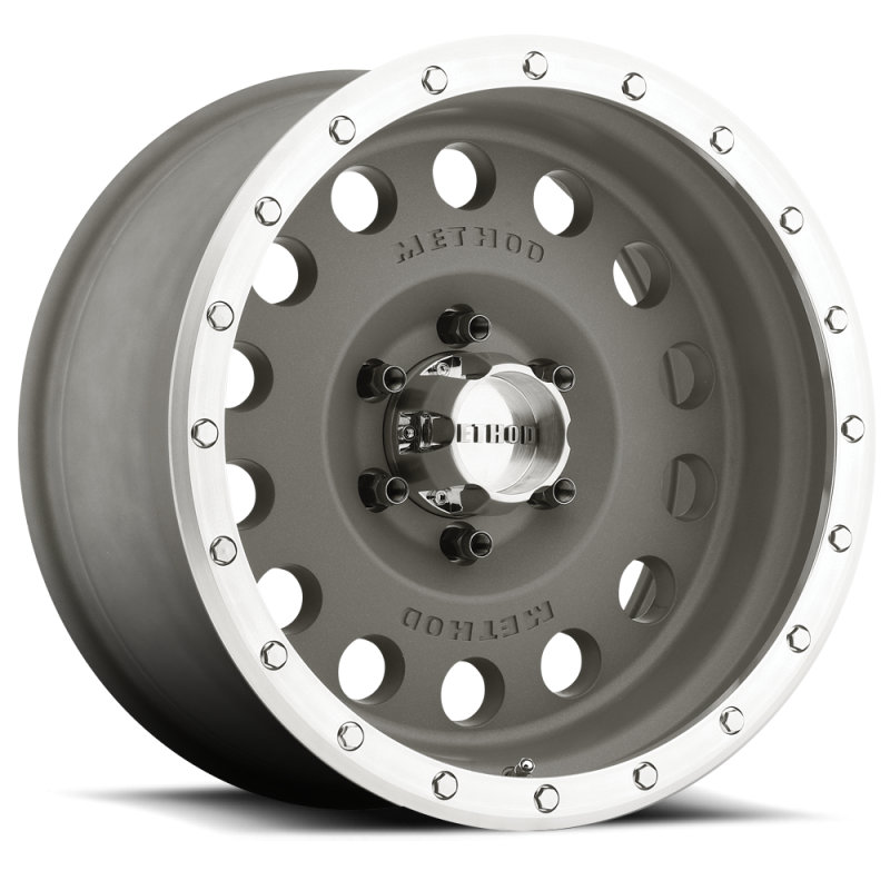 Alloy Wheel 8.5x17" 5x127 ET 0 307 Magnesium Grey Machined Finish Method - Jeep Wrangler JK Alloy Wheel 8.5x17" 5x127 ET 0 307 Magnesium Grey Machined Finish Method - Jeep Wrangler JK