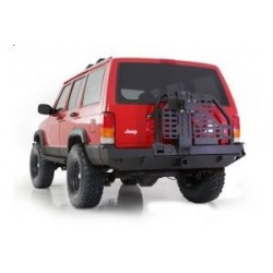 REAR BUMPER SMITTYBILT XRC TIRE CARRIER – JEEP CHEROKEE XJ
