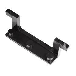 LICENSE PLATE RETAINER BRACKET BLACK DAYSTAR