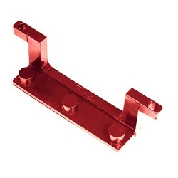 LICENSE PLATE RETAINER BRACKET BLACK DAYSTAR