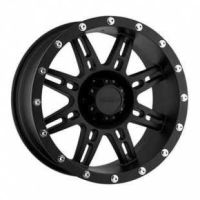 ALLOY WHELL 8X16" PRO COMP 5029 SATIN BLACK