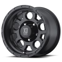 JANTE XD 9X17” ET -6 M122 PRETO