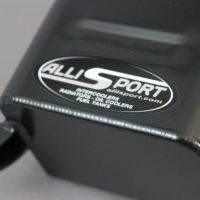 LAND ROVER HEADER TANK BLACK